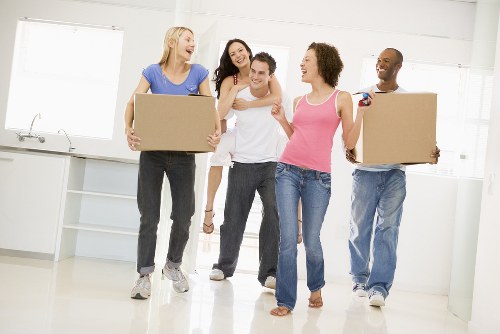 Specialist piano removals team planning a move in Watford