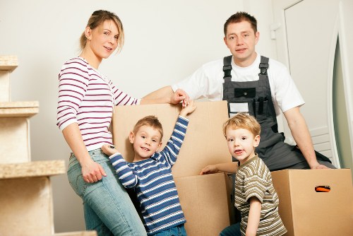 Low-carbon van used for sustainable removals in Watford