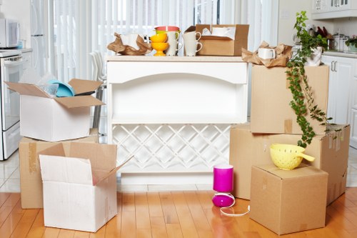 Removal van and moving team providing services in Watford