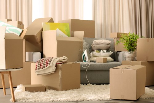 Booking and service details for a UK man and van company