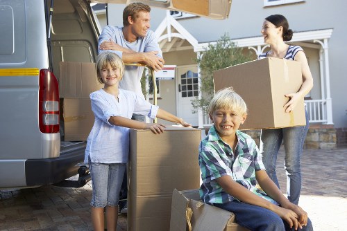 Household packing materials for a move in Watford